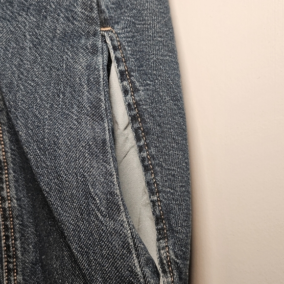 Levi Blue Denim Button-Down Dress - Picture 4 of 6